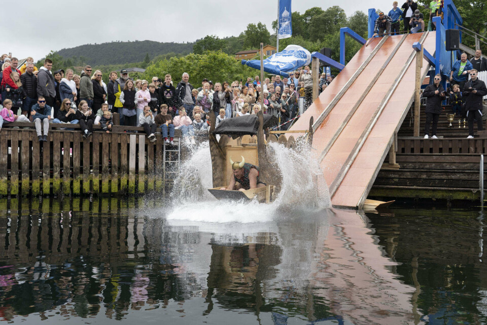 PLASK: Endeleg kunne Tysnesfest arrangera ei ny runde med Ta Sjansen midt i hamna i Våge.