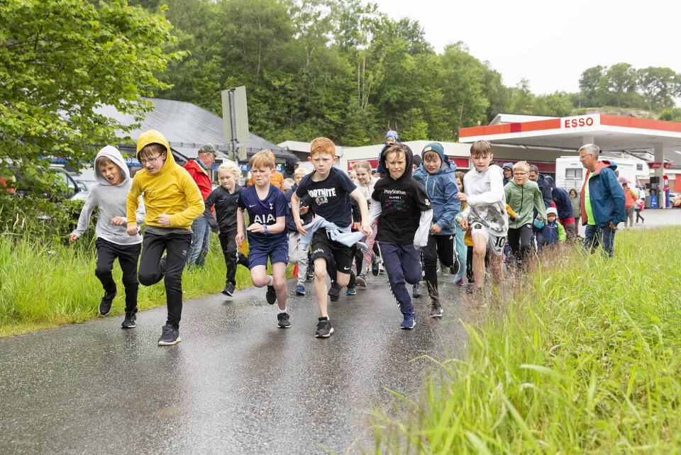 Barneløp (Foto: Camilla Korsnes)