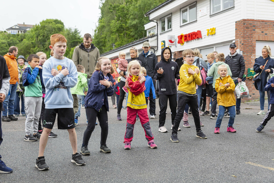 Oppvarming (Foto: Camilla Korsnes)