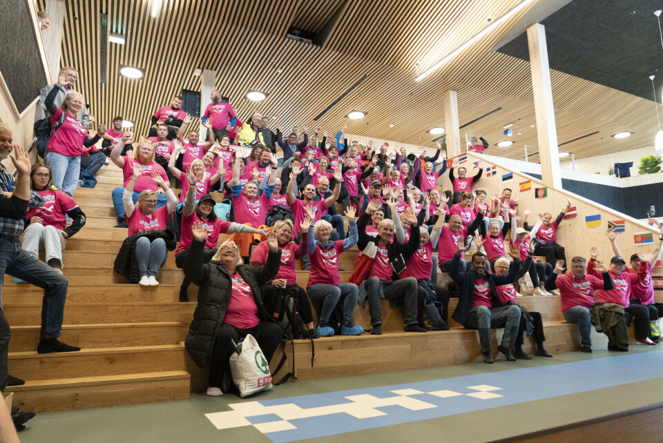 Siste førebuingar for gjengen med frivillige. (Foto: Maryna Shvartsman)