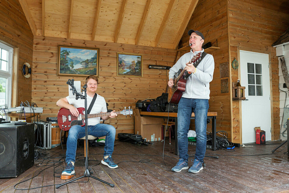 Trubadurar på Mandelhuset (Foto: Camilla Korsnes)