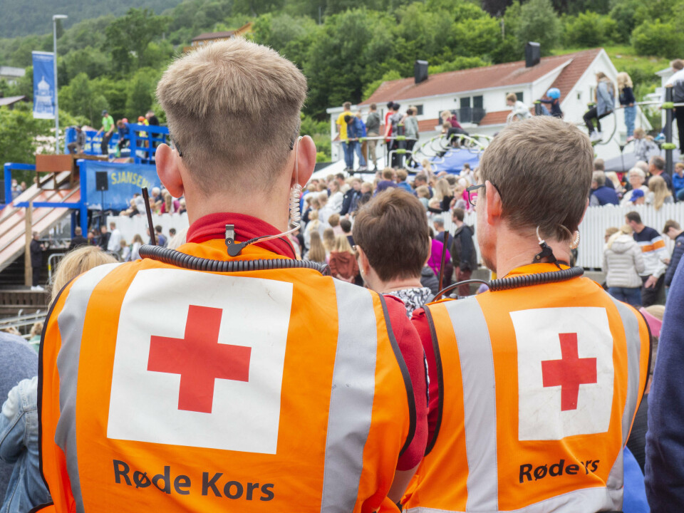 Røde Kors (Foto: Ole Skaten)