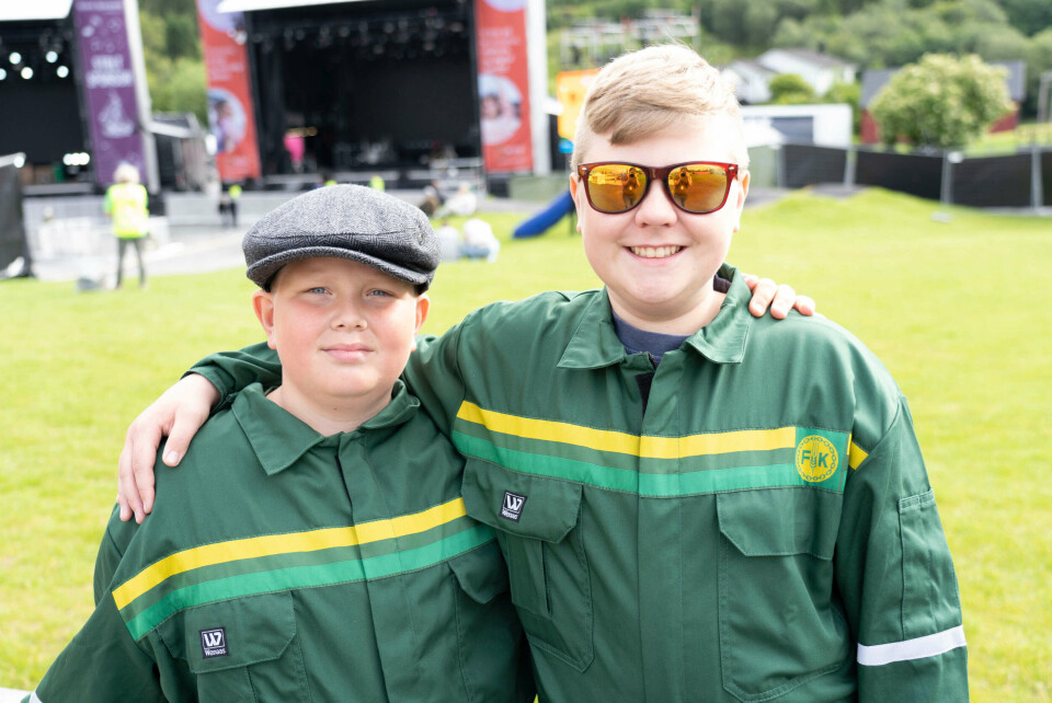 Unge Hagle-fans (Foto: Vetle Mikkelsen)