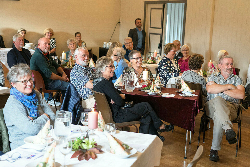 LUNDE: Dei frammøtte i Frilund koste seg på eldredagen.